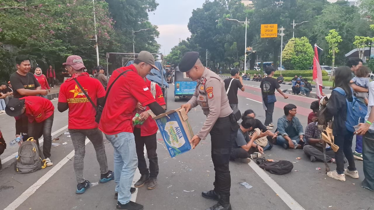 Polda Metro Jaya Ucapkan Terima Kasih atas Pelaksanaan Aksi Damai di Silang Monas Selatan