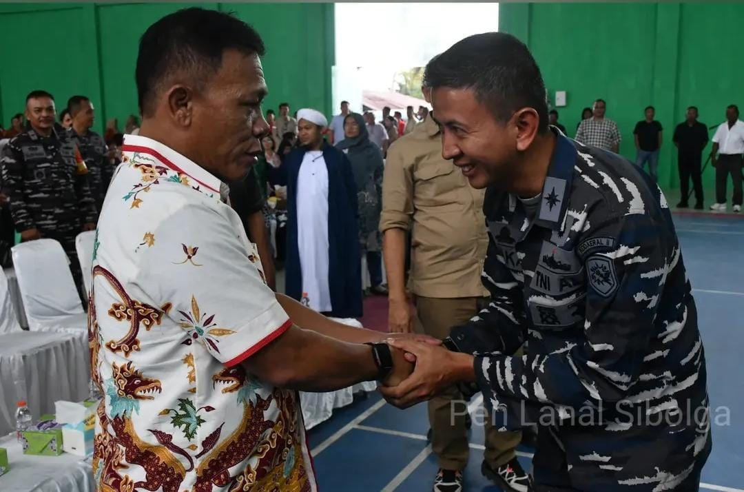 Danlanal Sibolga Hadiri Rapat Koordinasi Forkopimda Bersama Tokoh Masyarakat, Agama dan Pemuda di Barus