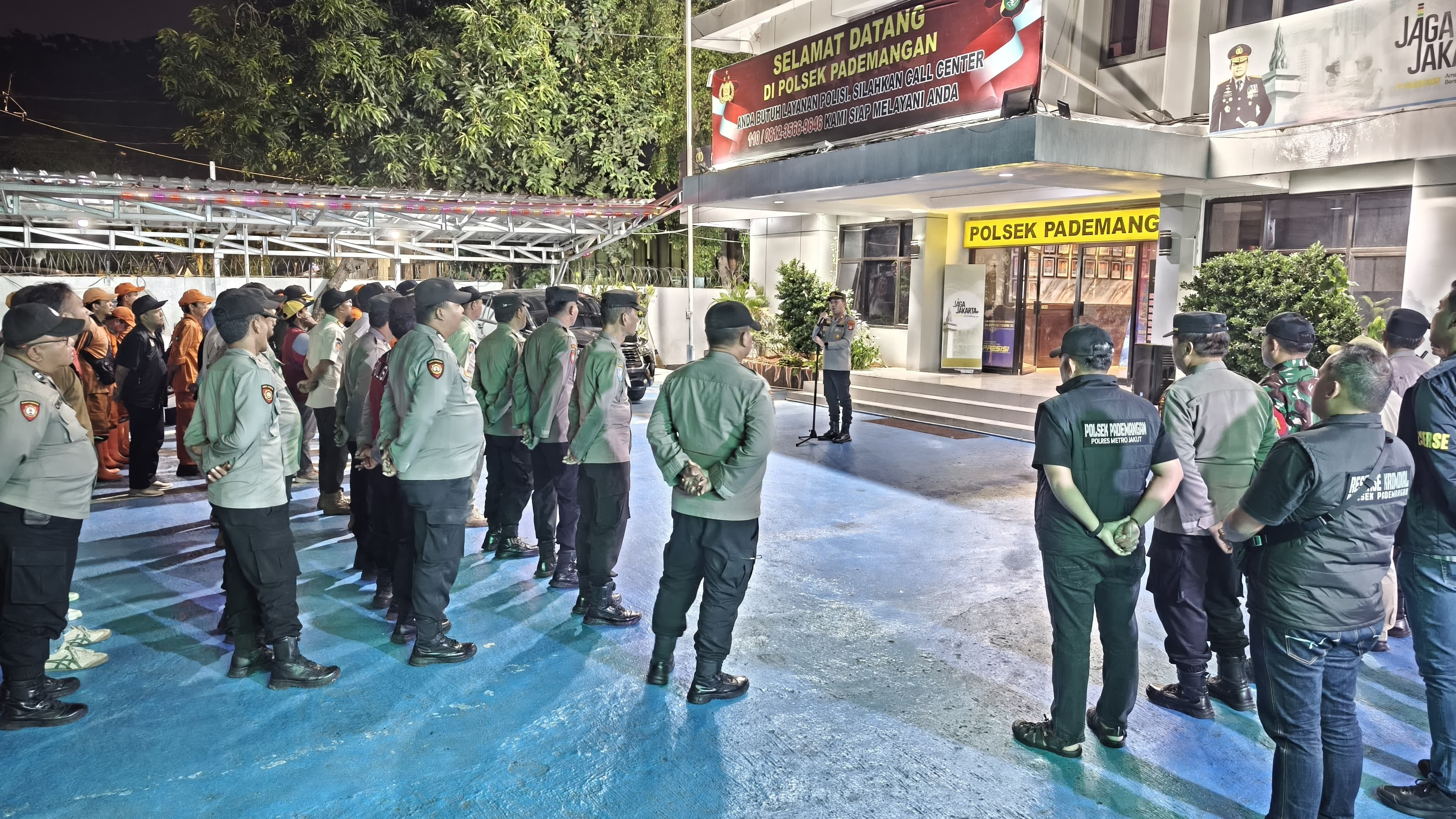 Polsek Pademangan Intensifkan Patroli Malam, Antisipasi Tawuran dan Balap Liar