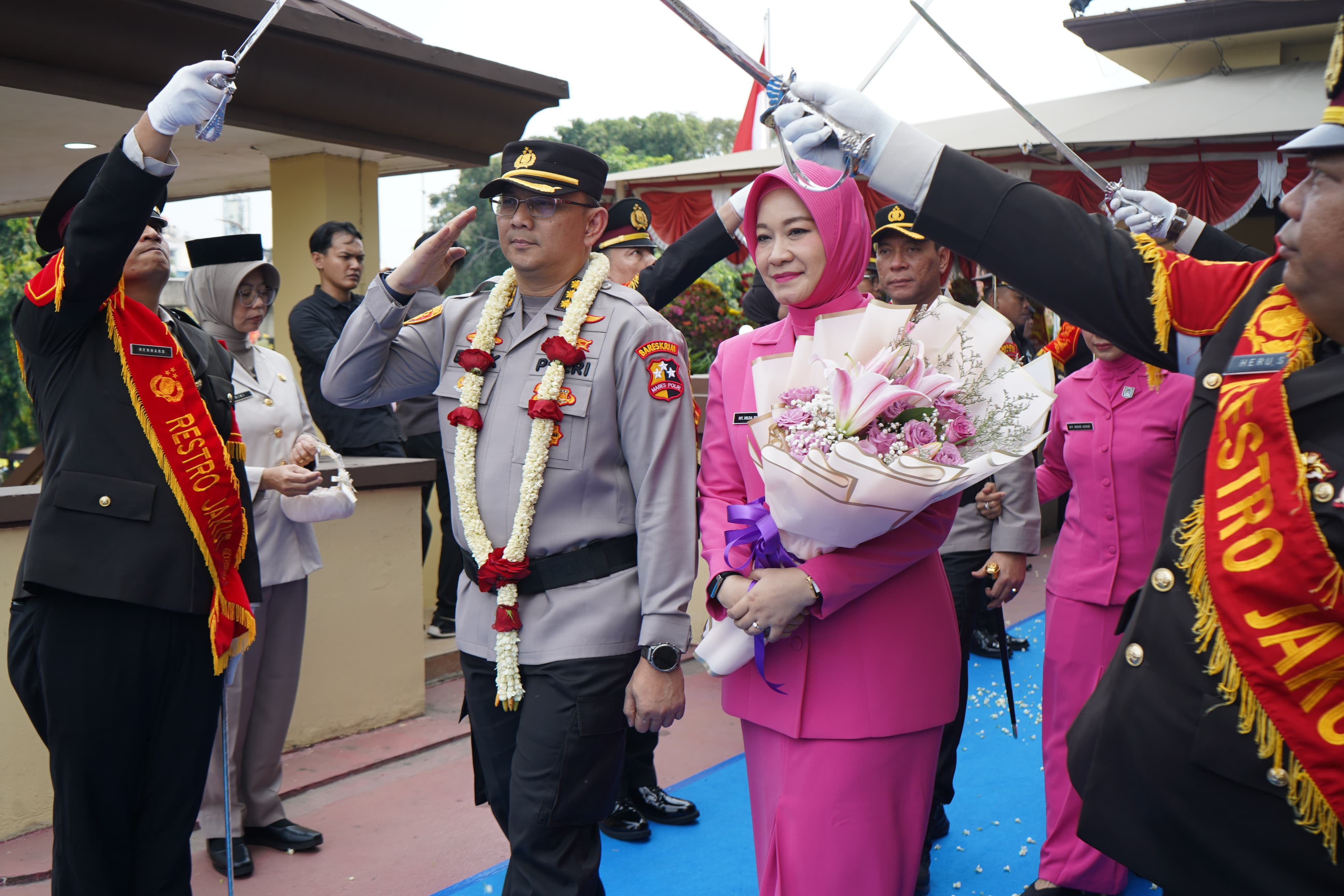Tongkat Komando Berganti, Kombes Pol Adhe Hariadi Resmi Pimpin Polres Metro Jakarta Utara