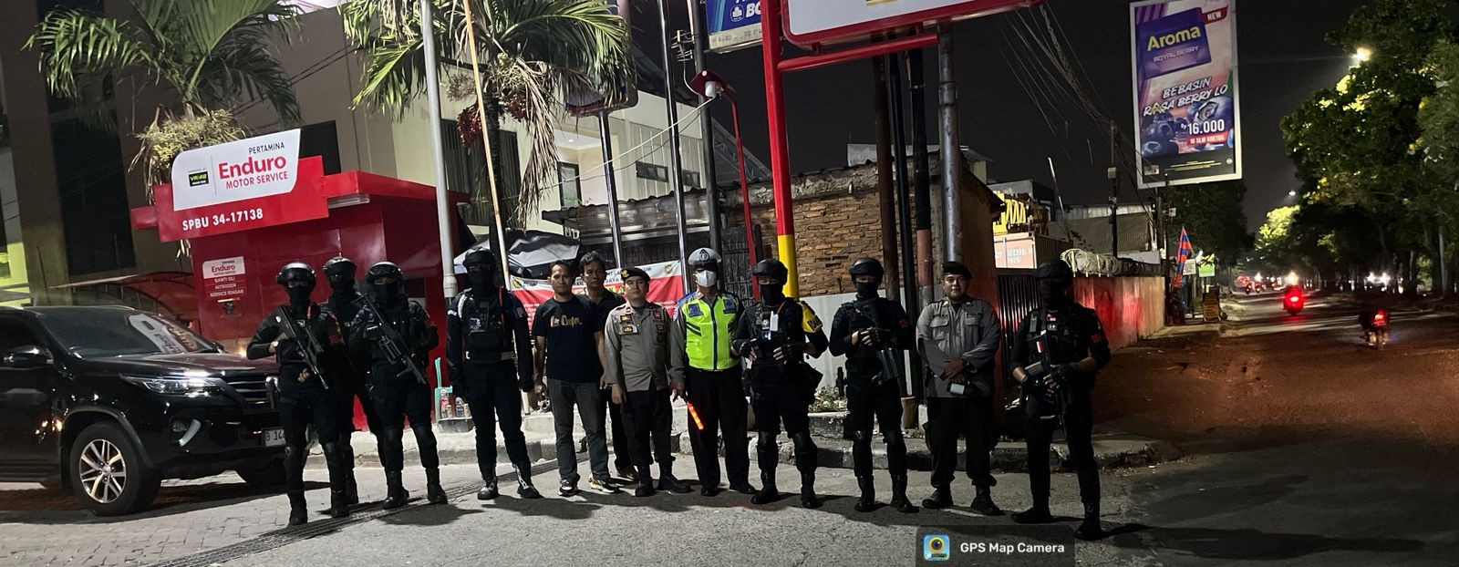 Polsek Bekasi Barat Gelar Razia Stasioner dan Patroli Jaga Jakarta On The Spot Cegah Kejahatan Jalanan dan Tawuran