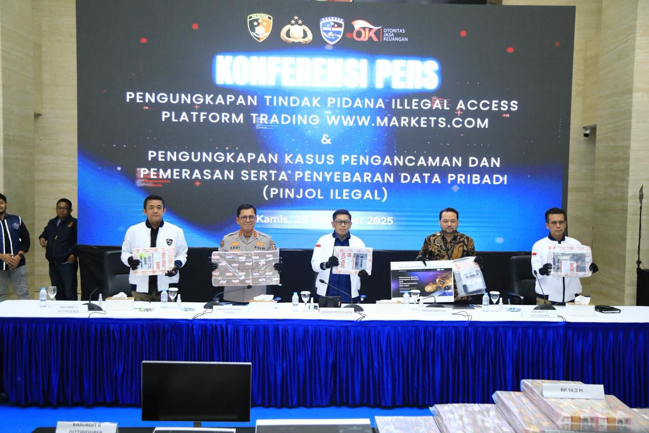 BARESKRIM POLRI TANGKAP WNI PEMBOBOL PLATFORM TRADING INTERNATIONAL MARKETS.COM, RUGIKAN PERUSAHAAN RP6,67 MILIAR