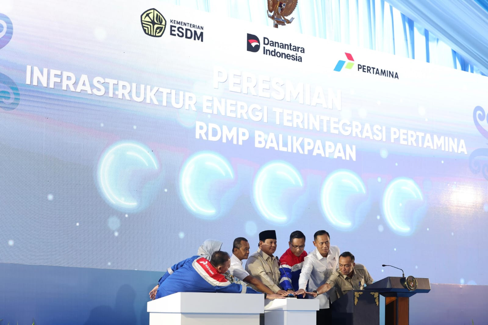 Prabowo Jadi Presiden RI Pertama yang Resmikan Kilang Minyak dalam 32 Tahun Terakhir