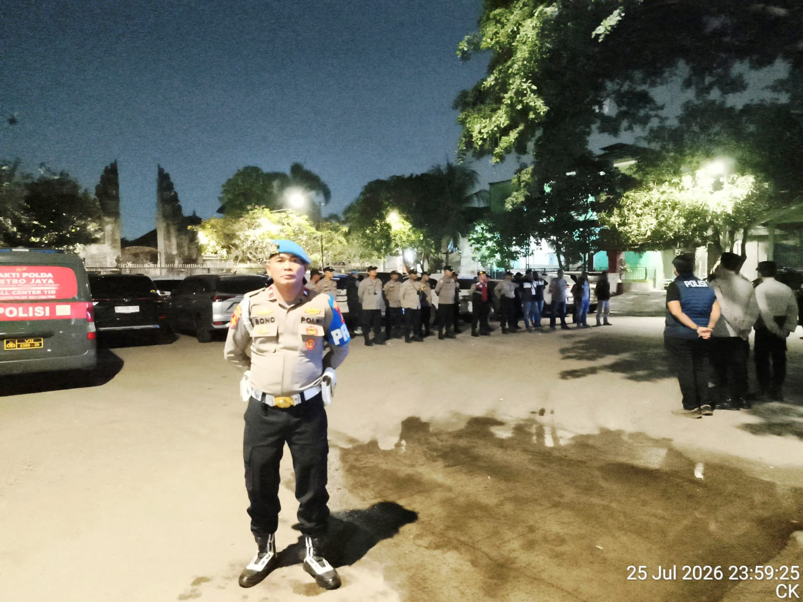 Polsek Cilincing Intensifkan Patroli Malam Cegah Tawuran dan Kejahatan Jalanan