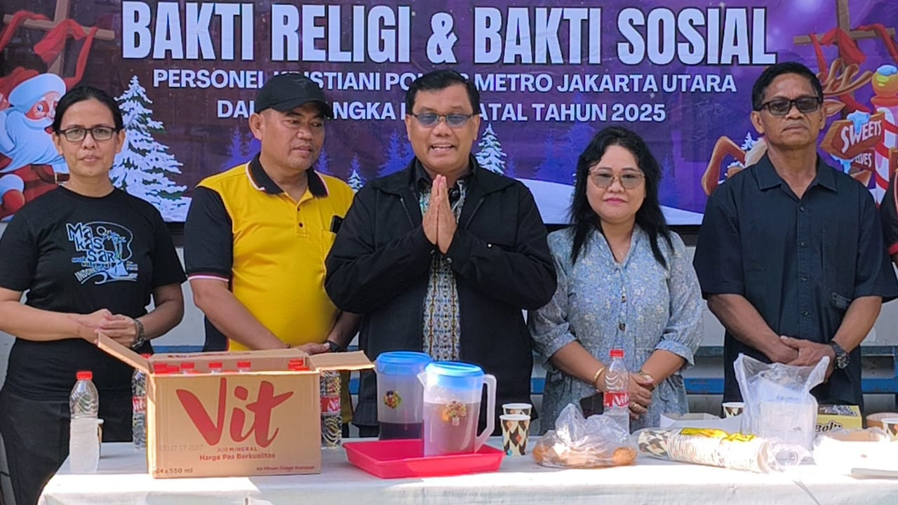 Polsek Pademangan Gelar Bakti Religi dan Sosial Jelang Natal 2025, Wujud Pengayoman Polri di Wilayah