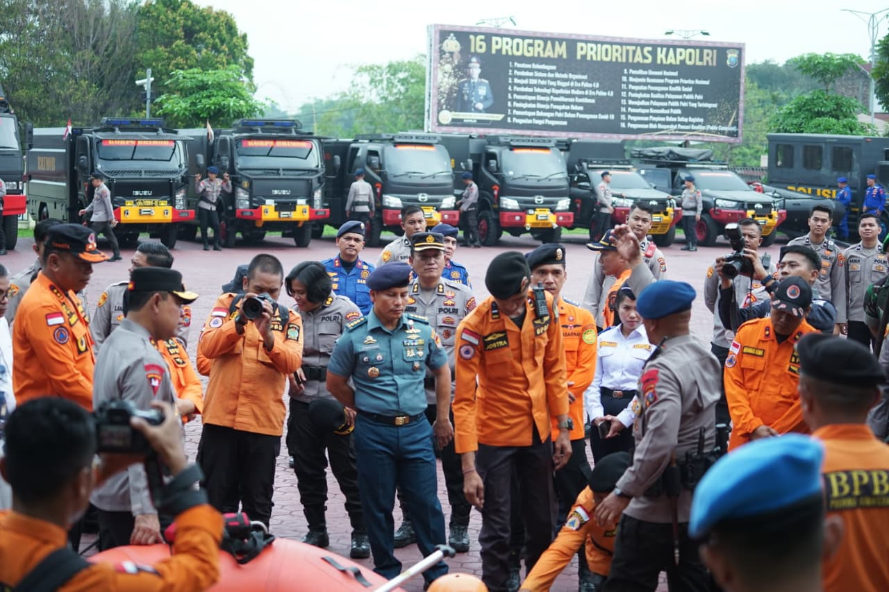 Asops Kodaeral I Hadiri Apel Kesiapsiagaan Bencana Alam