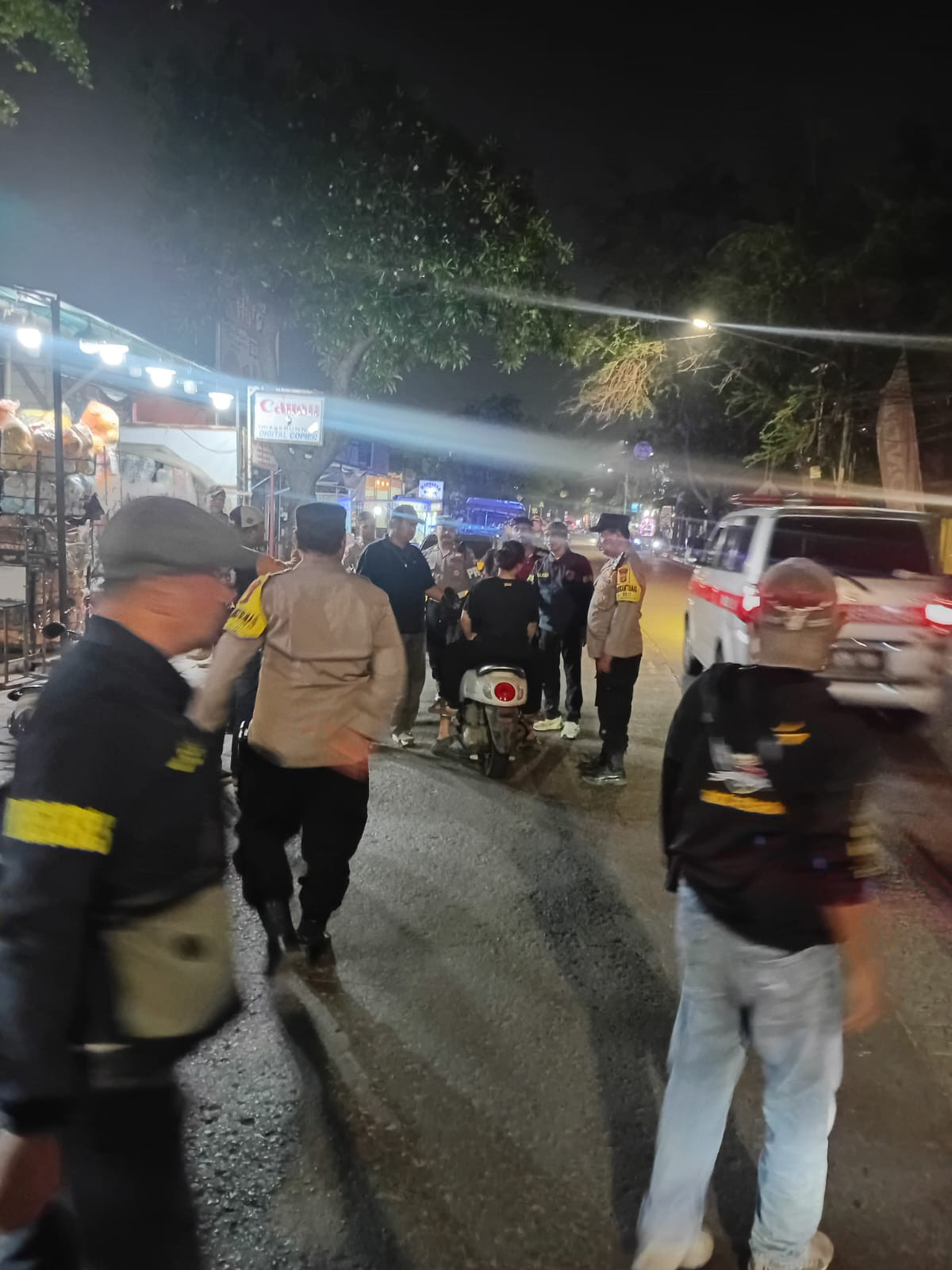KRYD Polsek Koja Sisir Titik Rawan Tawuran, Satu Motor Tanpa Surat Diamankan