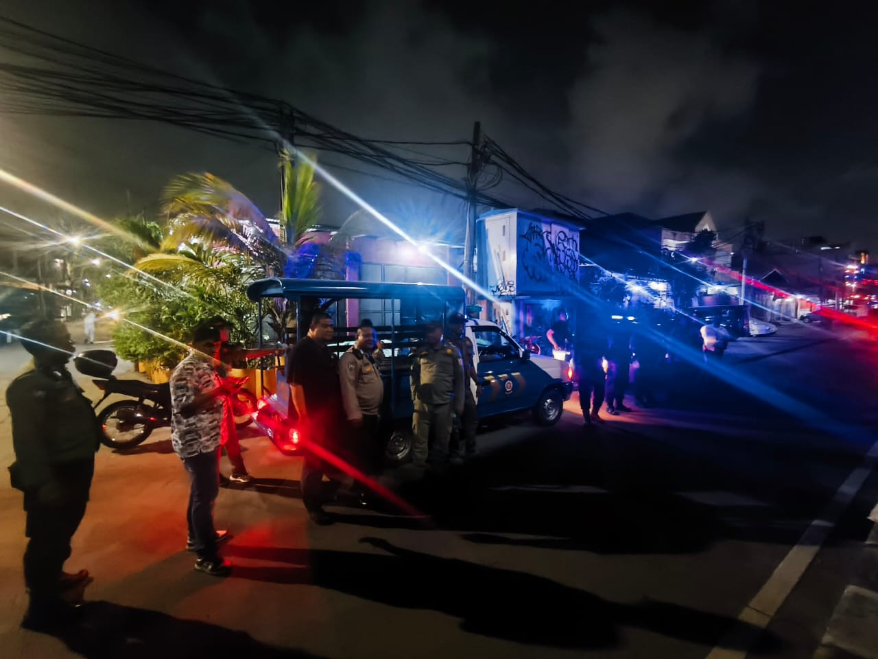 Patroli KRYD Polsek Koja Jaga Keamanan di Malam Hari, Cegah Tawuran Remaja