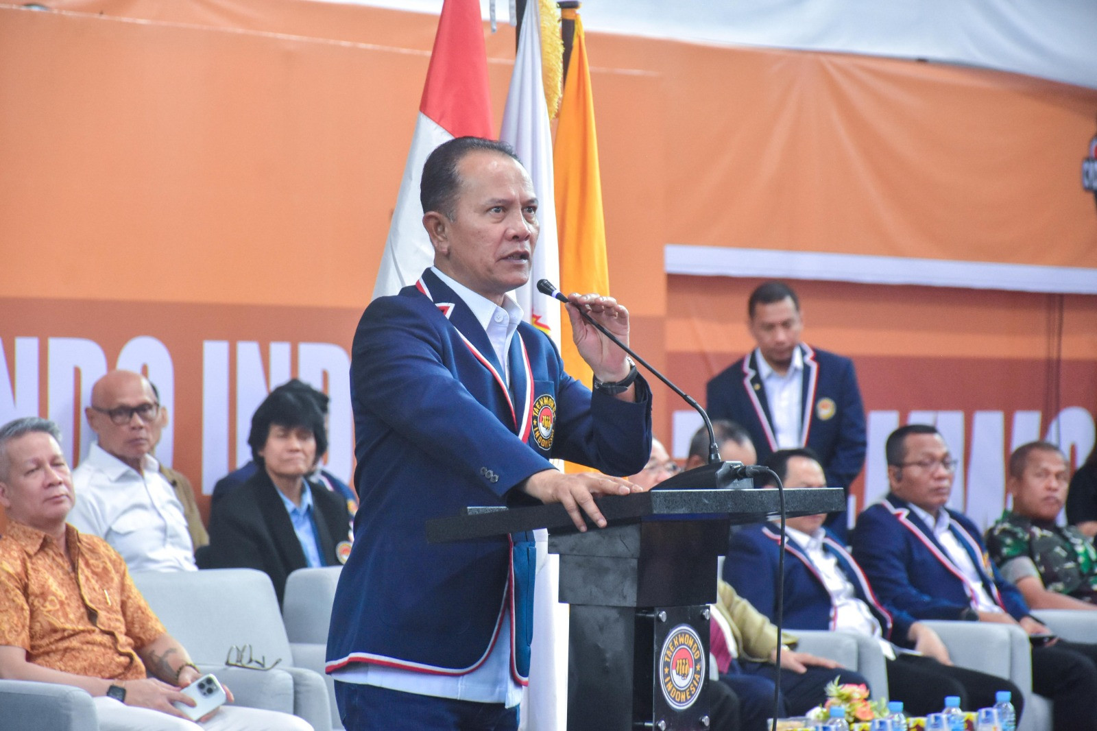 Ketum PBTI Letjen TNI Richard Tampubolon Buka Kejurnas Taekwondo Cadet dan Junior 2026: Ingatkan Sportivitas Atlet dan Wasit