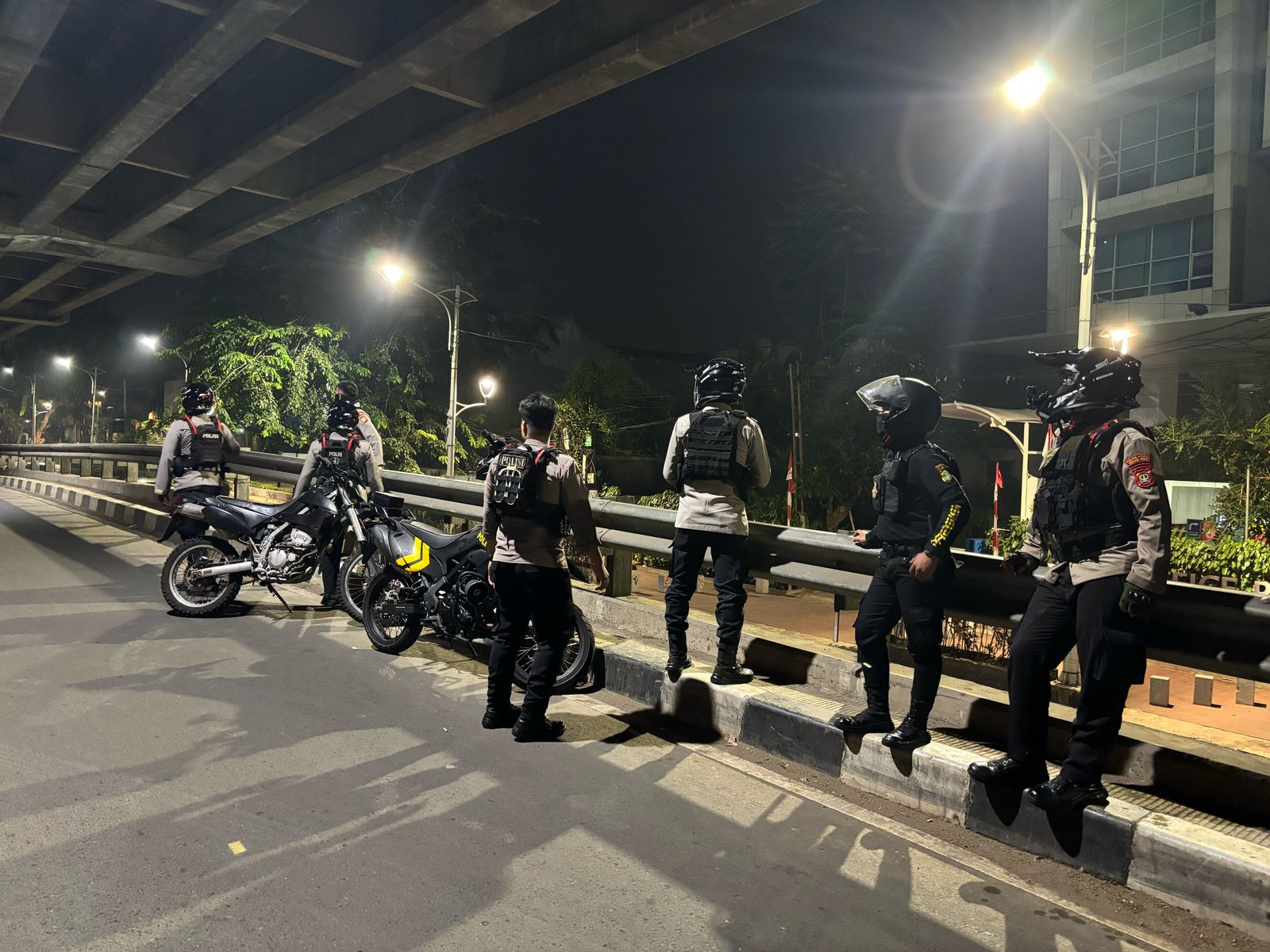 Patroli Perintis Presisi Polres Metro Bekasi Kota Antisipasi Kejahatan Jalanan Dini Hari
