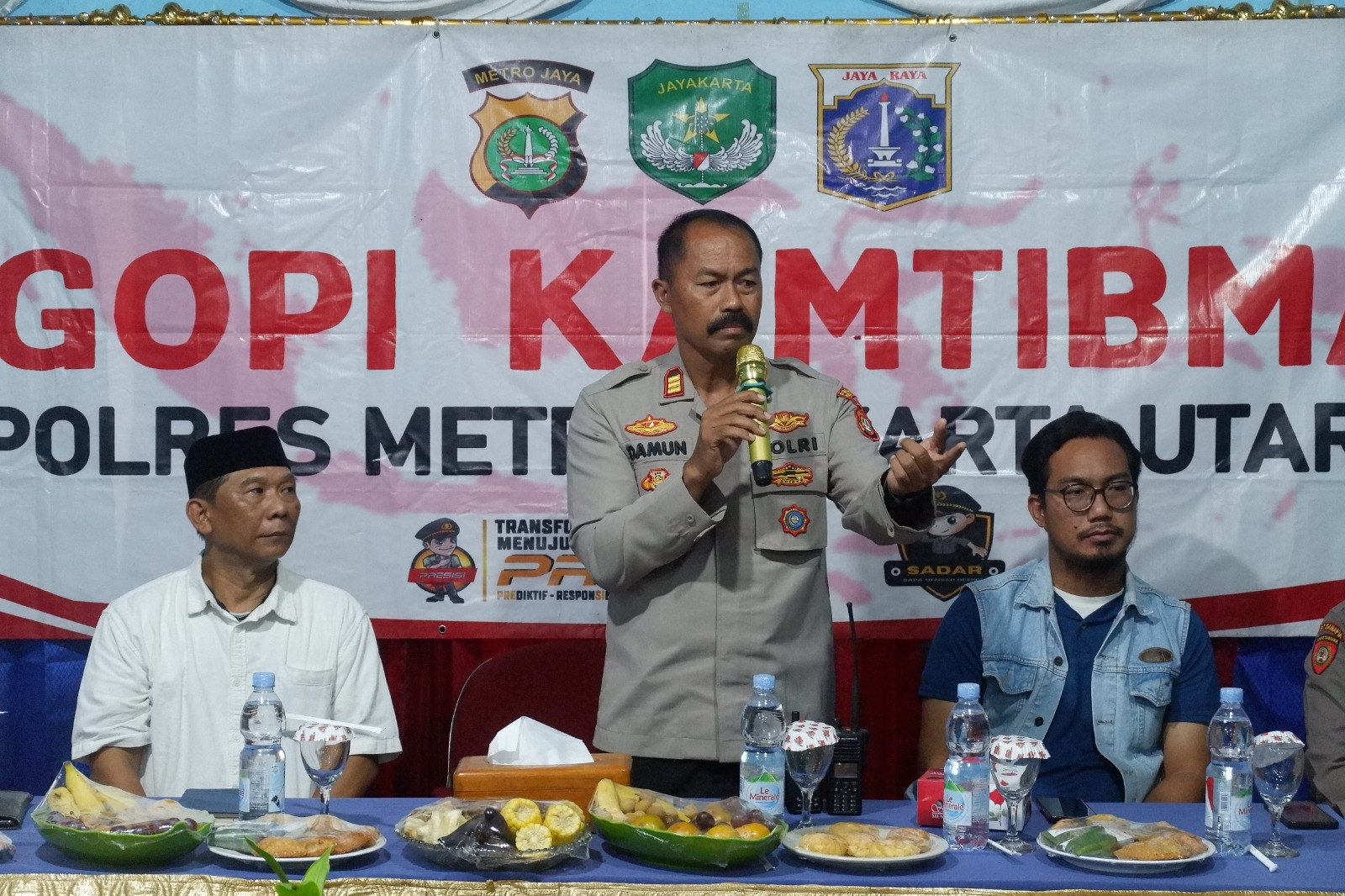 Polsek Pademangan Gelar Ngopi Kamtibmas di RW 04, Warga Sampaikan Aspirasi Soal Keamanan