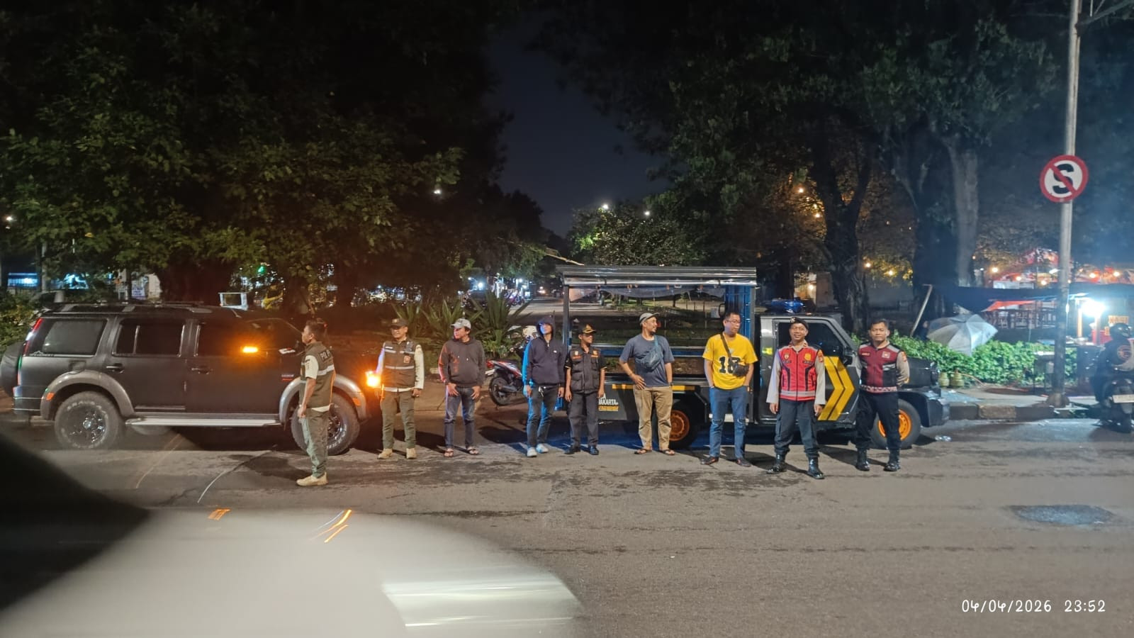 Cegah Tawuran dan Kejahatan Jalanan, Polisi Gelar KRYD di Penjaringan