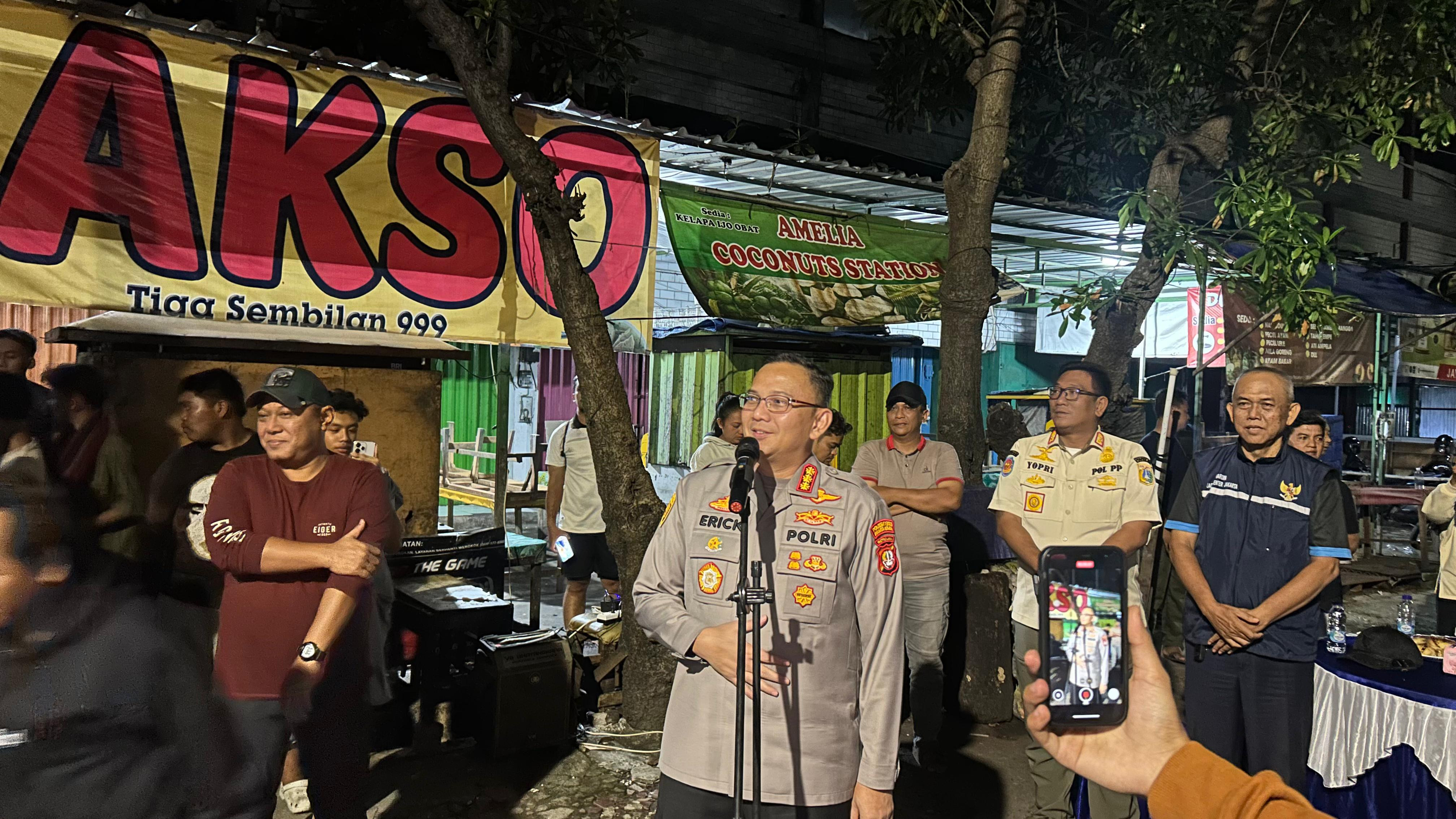 Cegah Tawuran Remaja, Polsek Koja Gelar Lomba Lari Malam