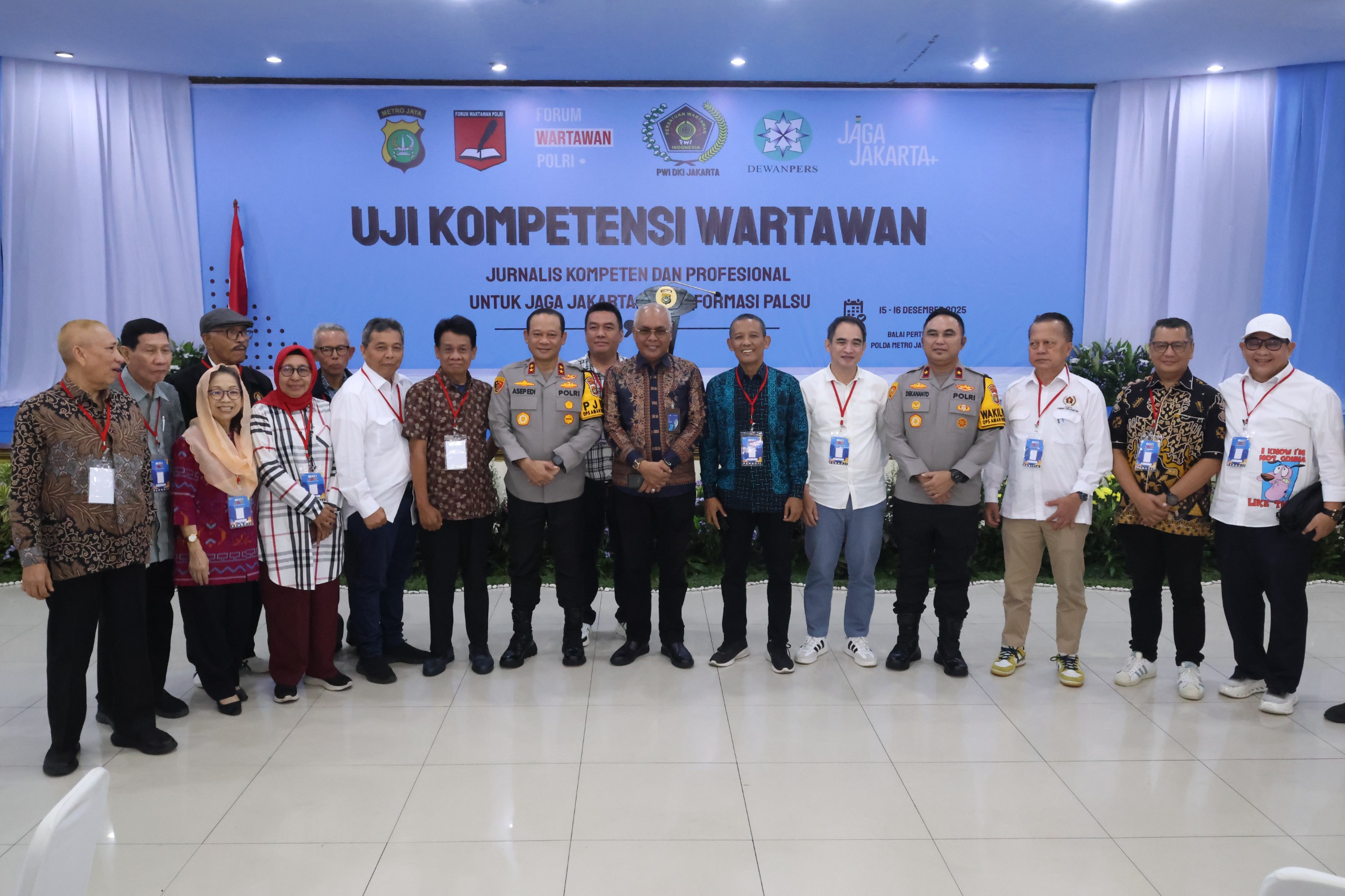 Bersama FWP, Polda Metro Jaya Jadi Polda Pelopor Gelar UKW untuk Jaga Jakarta