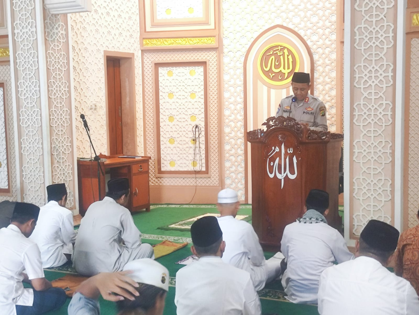 Jumling Ditbinmas Polda Metro di Jakarta Utara, Jamaah Apresiasi Penyerahan Alquran