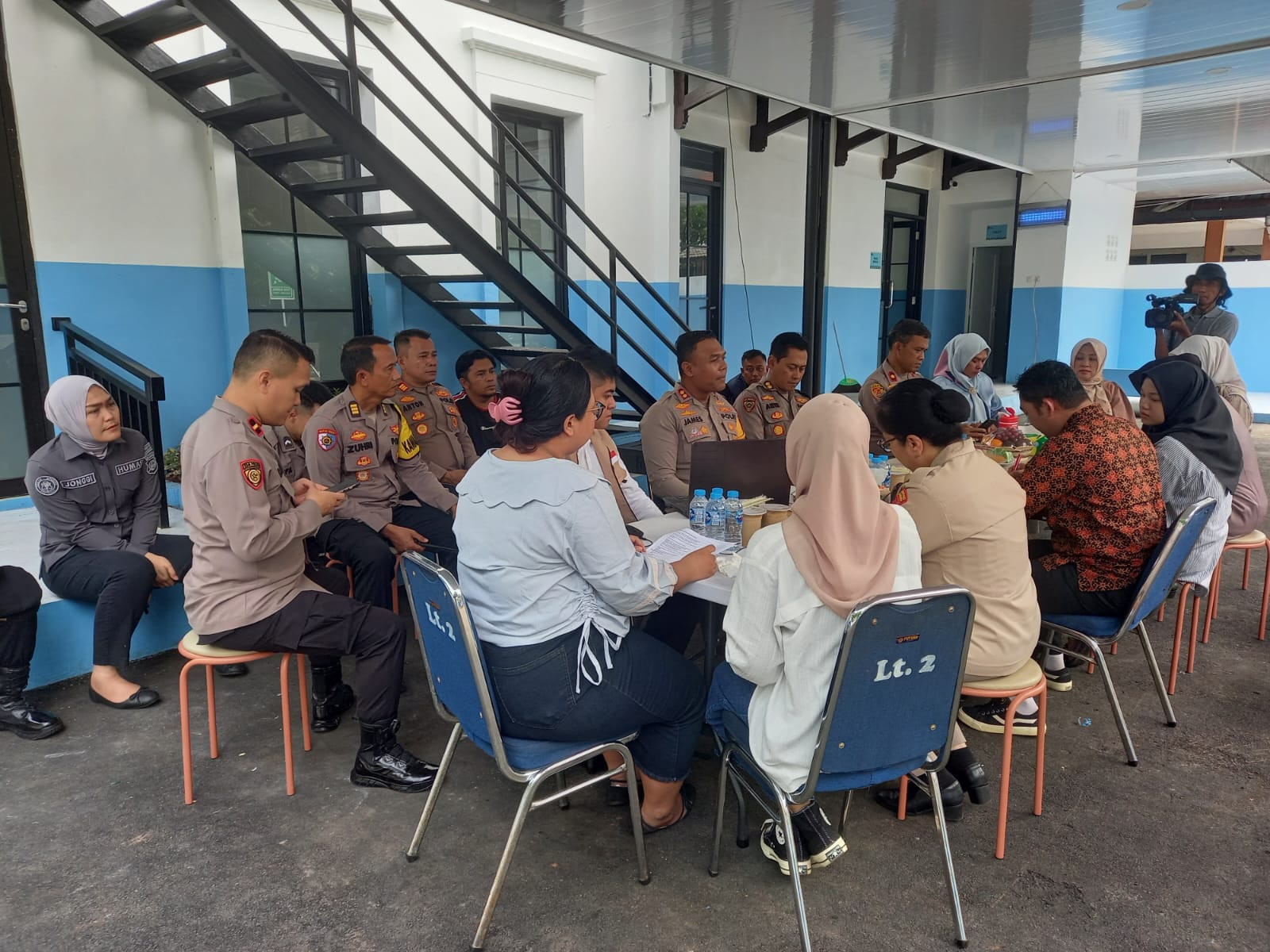 Wakapolres Metro Jakarta Utara Tinjau Kesiapan Operasional SPPG 1 Pegangsaan Dua