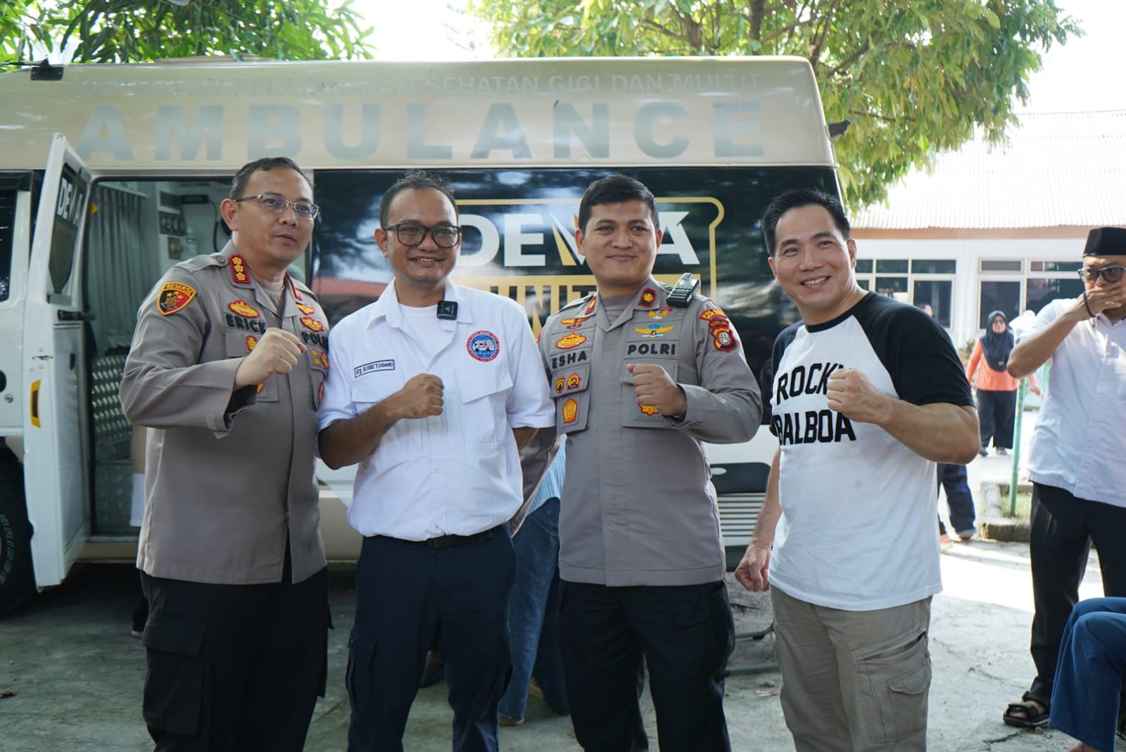 Kapolres Metro Jakarta Utara Hadiri Bakti Sosial Pemeriksaan dan Pengobatan Gigi Gratis di TK Al Ihsan Kelapa Gading
