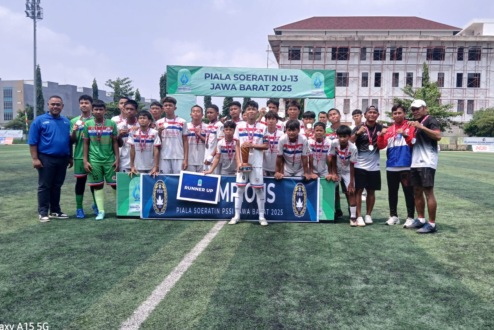Final Sepak Bola Piala Soeratin U-13 Jawa Barat Tahun 2025 di Stadion Mini Muda Jaya Kota Bekasi
