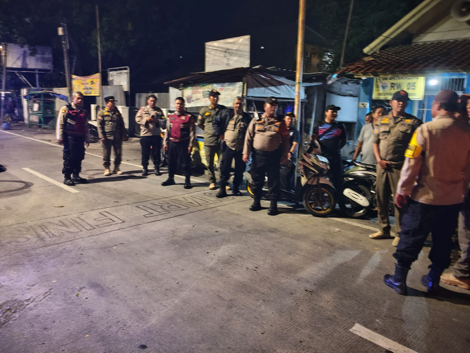 Polsek Koja Gelar Operasi Cipta Kondisi Antisipasi Gangguan Kamtibmas