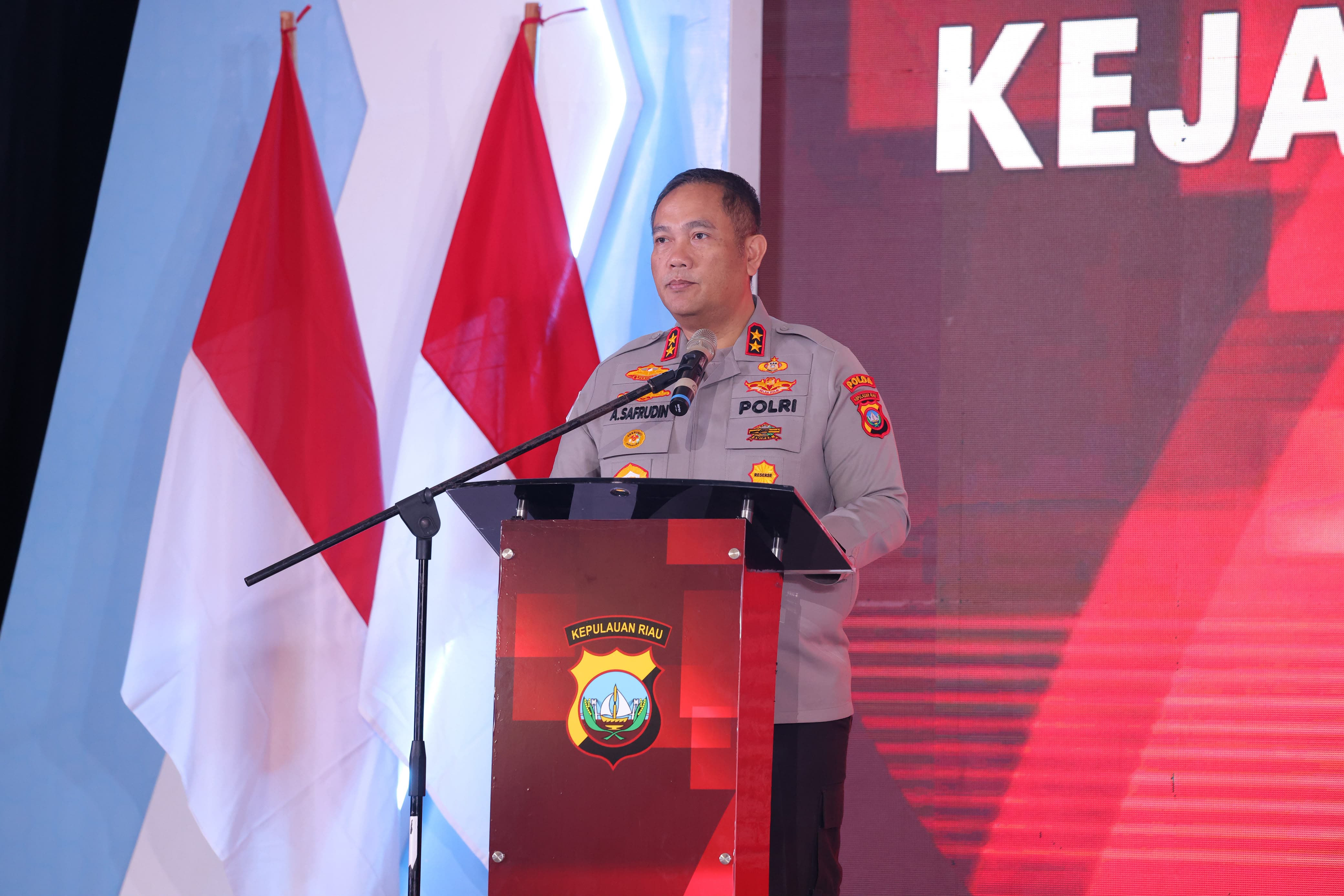 Kapolda Kepri Buka Rakernis Ditreskrimum T.A.2026, Perkuat Sinergi Polri dan Kejaksaan