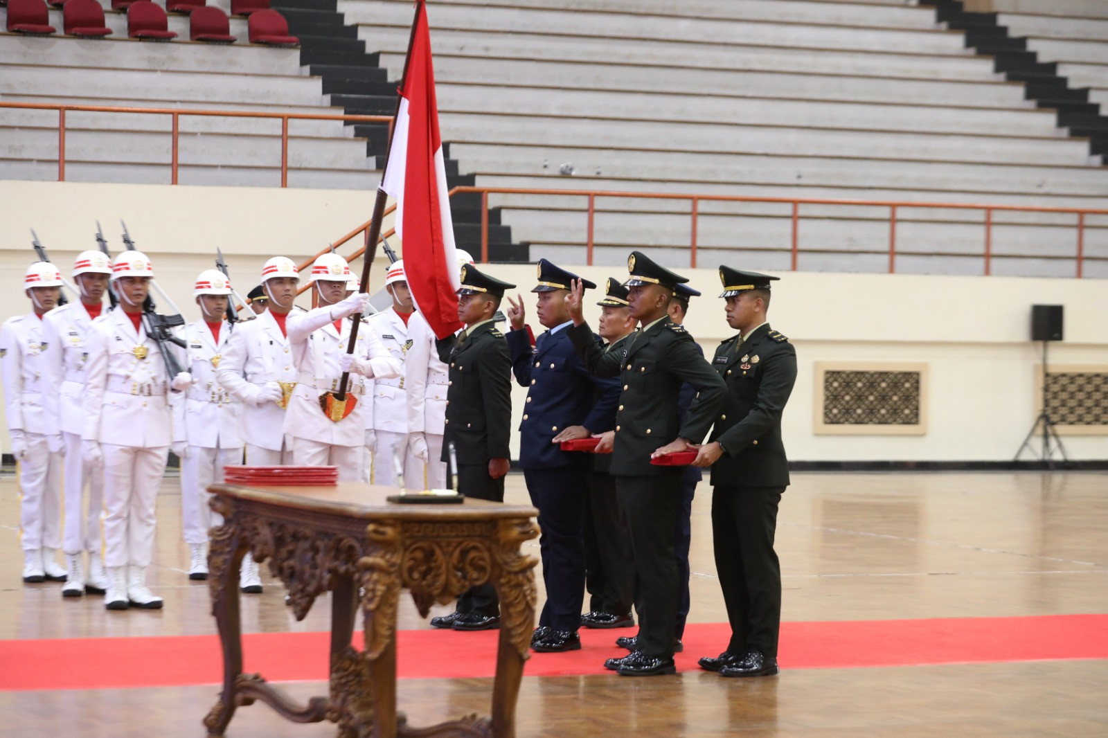 Wakasad Hadiri Pelantikan 51 Perwira Keahlian Khusus Dikmapa PK TNI