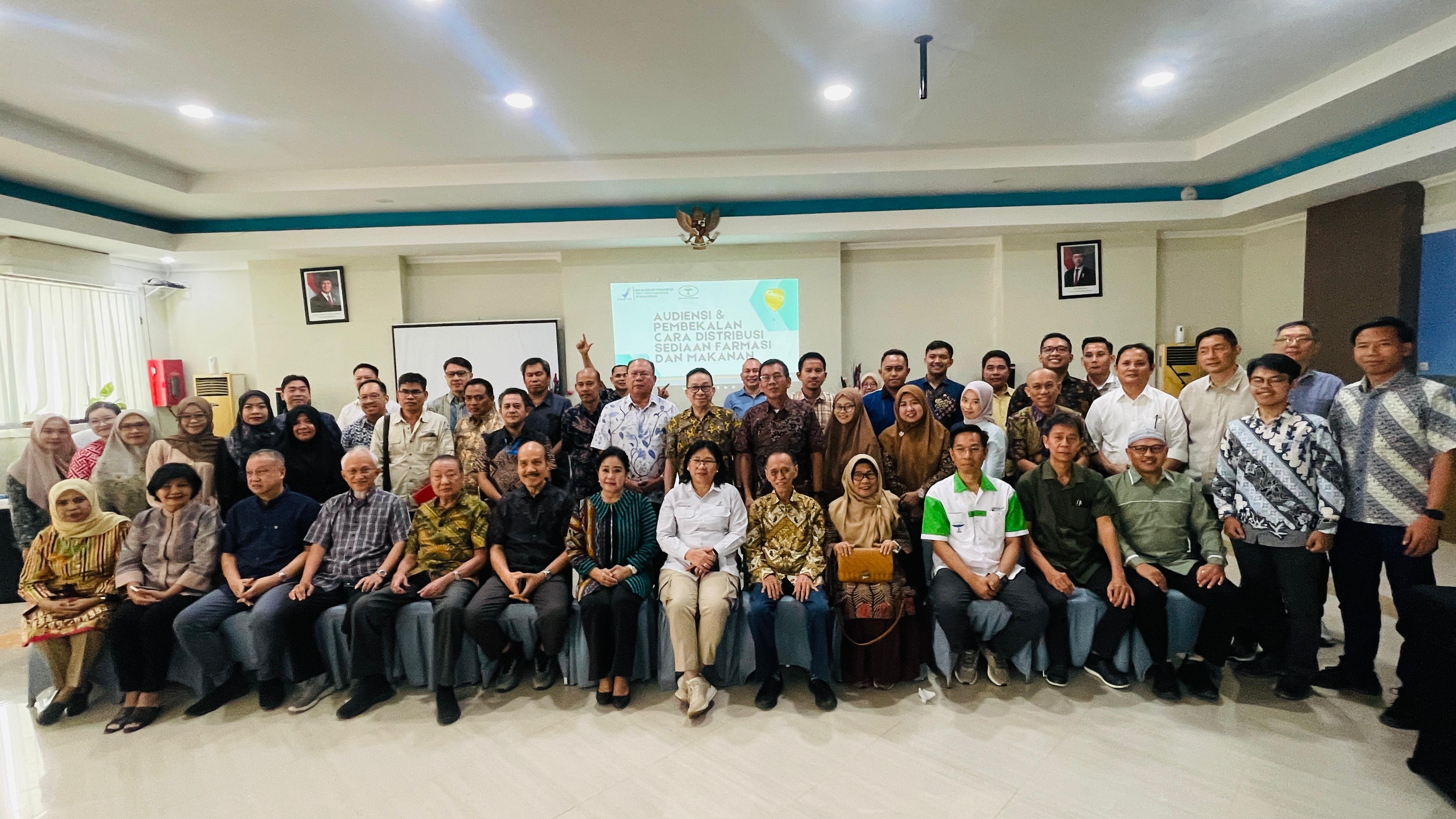 Audiensi GP Farmasi Indonesia Sulsel dan BBPOM Makassar Perkuat Sinergi Penerapan CDOB