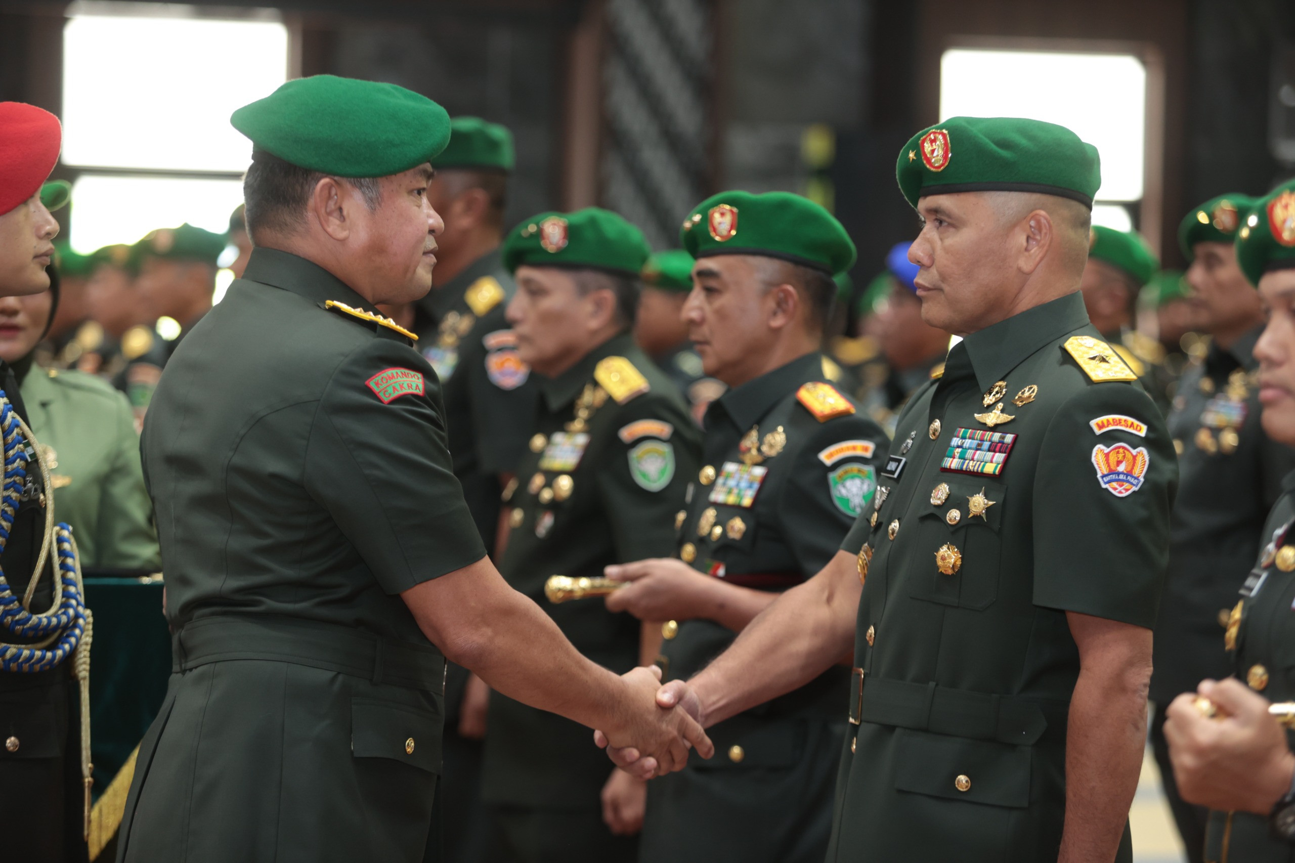 Kasad Pimpin Sertijab Sejumlah Jabatan Strategis dan Penyerahan Tugas Wakasad