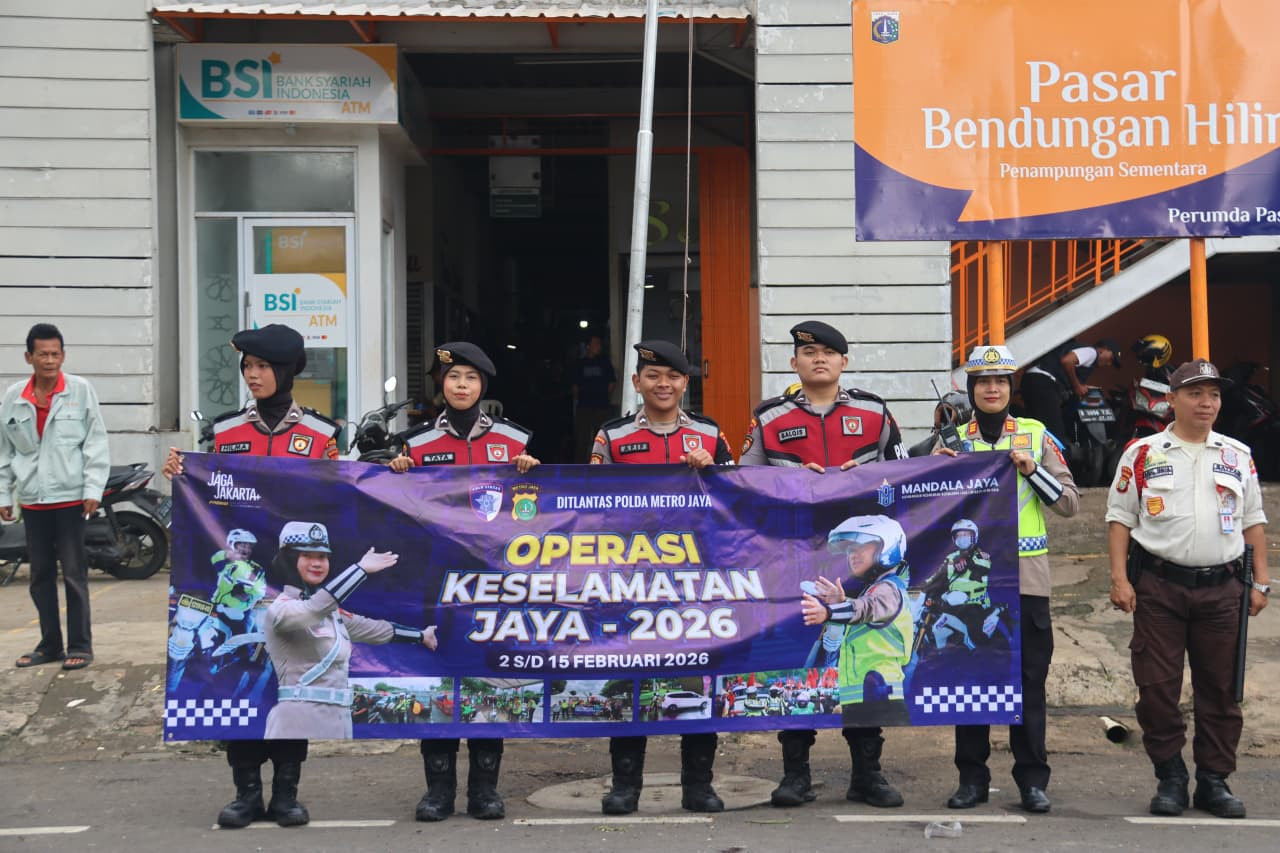 Operasi Keselamatan Jaya 2026 Digelar di Benhil, Polisi Utamakan Edukasi dan Pelayanan