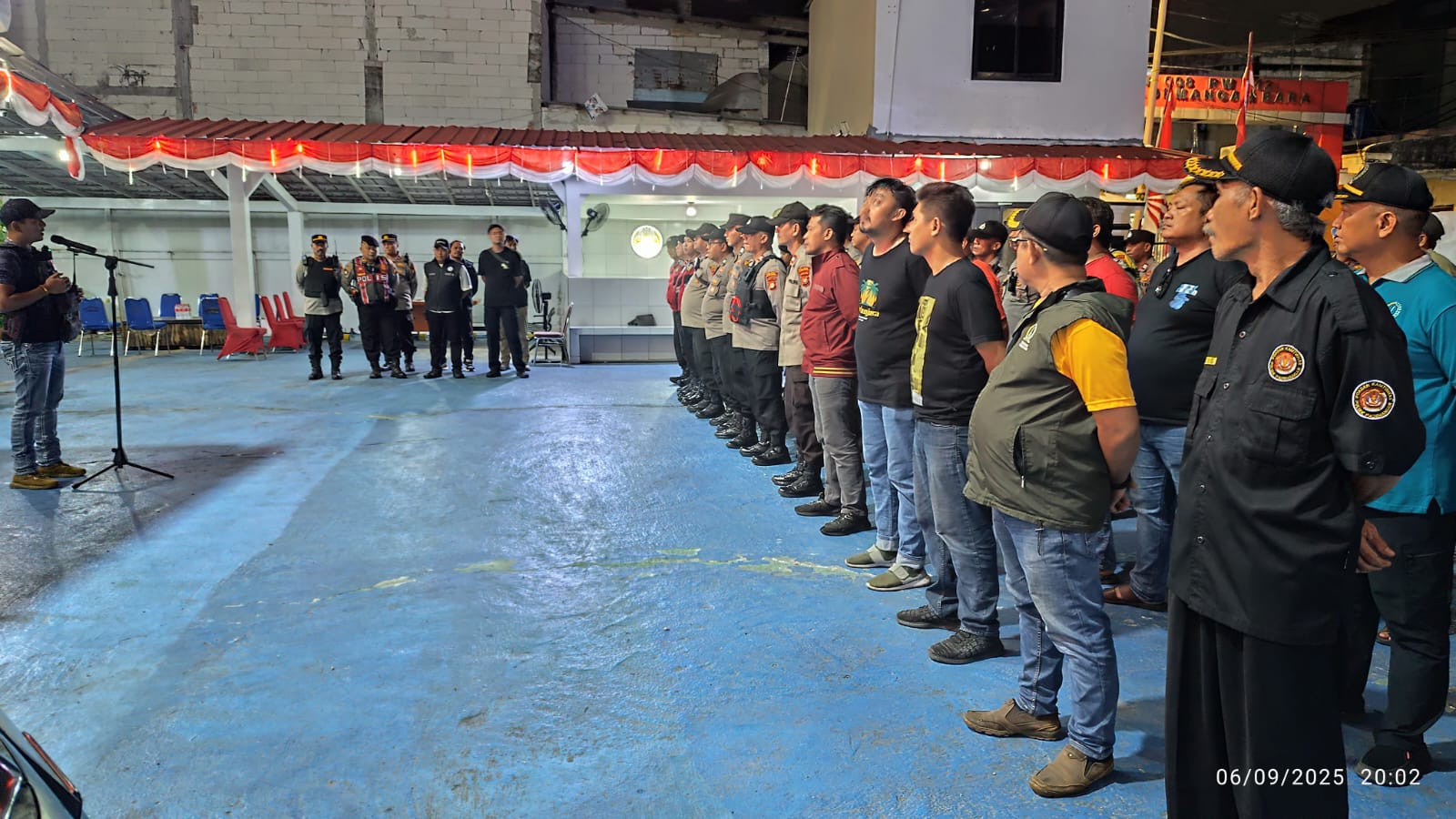 Kapolsek Pademangan Pimpin Apel KRYD Bersama 3 Pilar dan Elemen Masyarakat Pademangan, Cegah Guantibmas dan Jaga Kondusifitas Wilayah