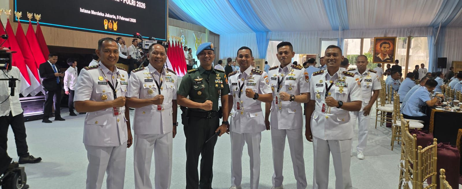 Danlanal Banjarmasin Hadiri Rapim TNI-Polri 2026