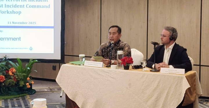 Polri dan Pemerintah Inggris Gelar Workshop Peningkatan Kemampuan TPTKP