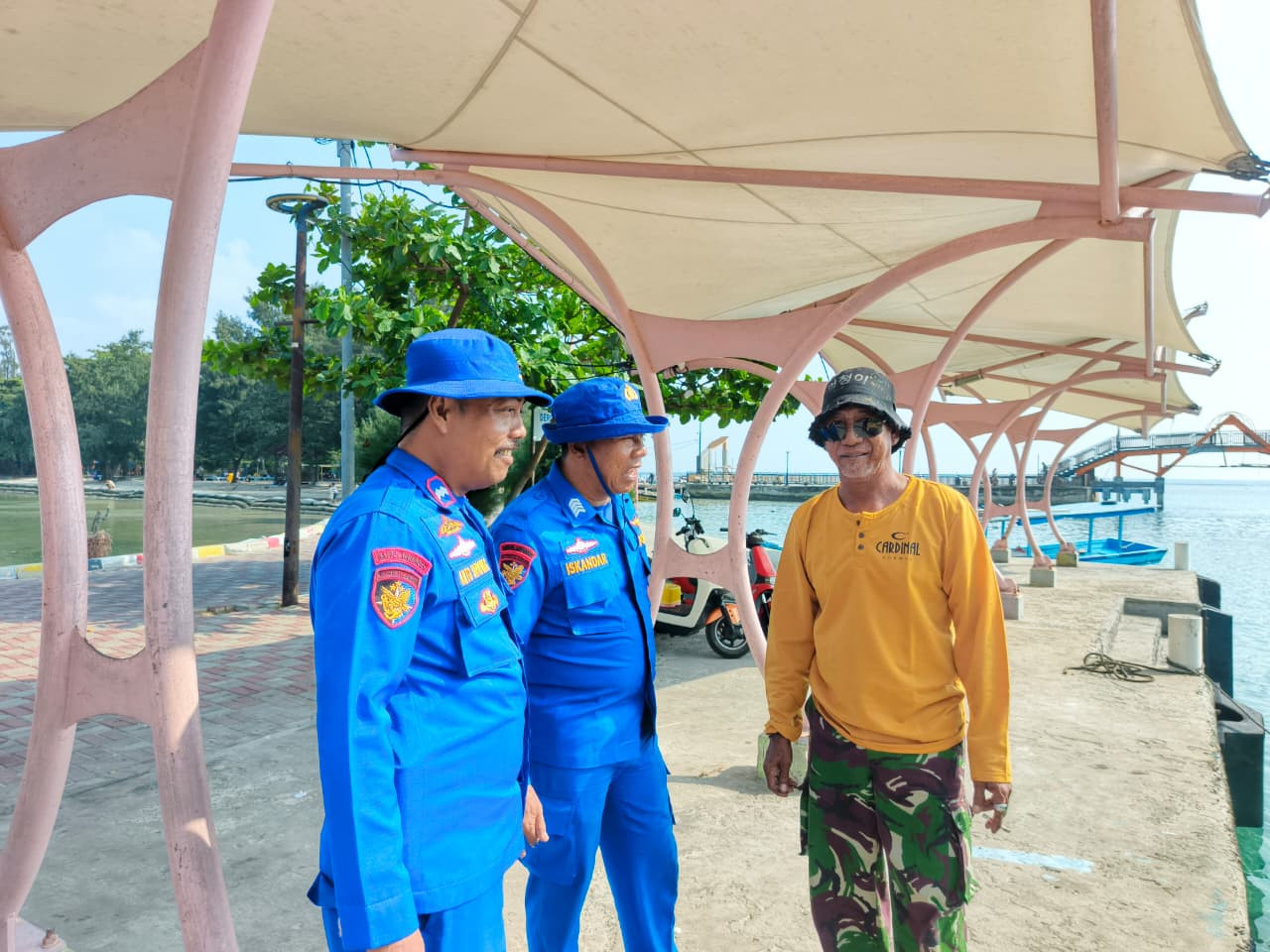 Jakarta On The Spot, Satpolairud Polres Kepulauan Seribu Edukasi Wisatawan tentang Keselamatan Laut dan Layanan Polisi 110