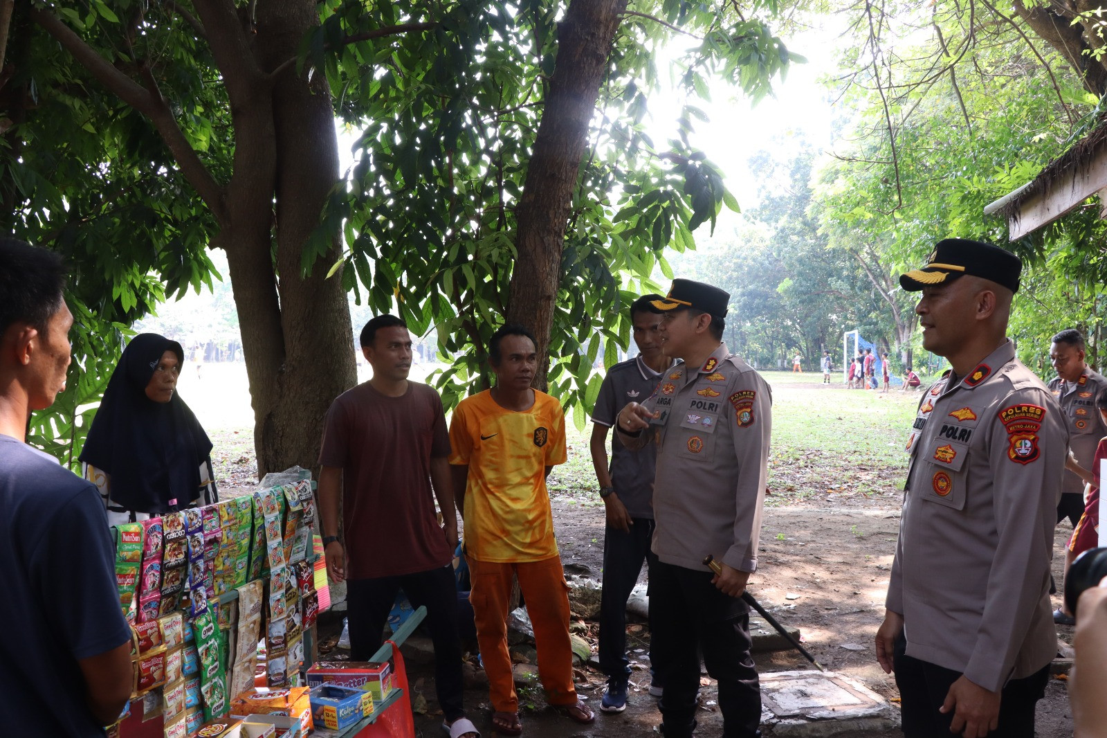 Kapolres Kepulauan Seribu Jaga Jakarta On The Spot di Pulau Panggang, Sambang Warga dan Sosialisasikan Layanan Polisi 110