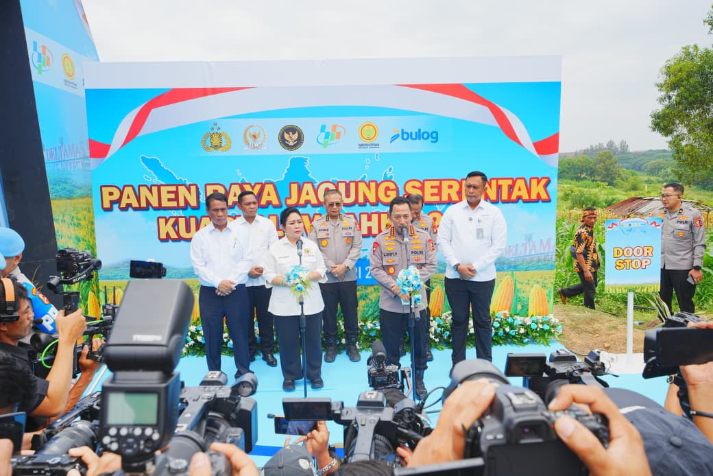 Kapolri Tegaskan Kontribusi Polri dalam Swasembada Pangan, Produksi Jagung Capai 3,5 Juta Ton di 2025