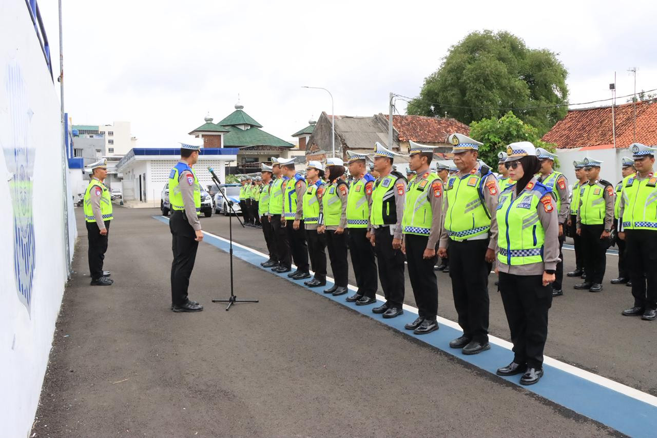Jelang Natal dan Tahun Baru, Sat Lantas Bekasi Kota Siapkan Personel dan Armada Operasi Lilin Jaya