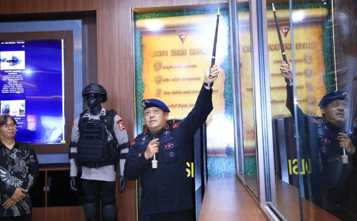 Peresmian Wisata Juang Korps Brimob Polri, Sarana Edukasi Sejarah Perjuangan Polri