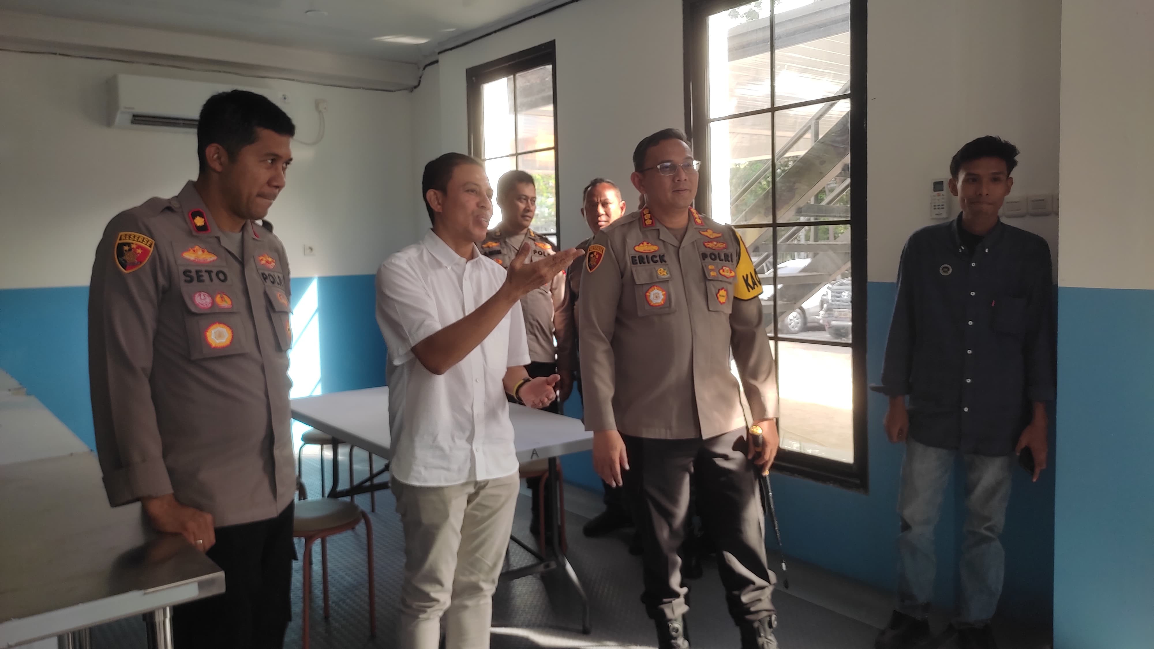 Kapolres Metro Jakarta Utara Tinjau Kesiapan SPPG Polri di Pegangsaan Dua