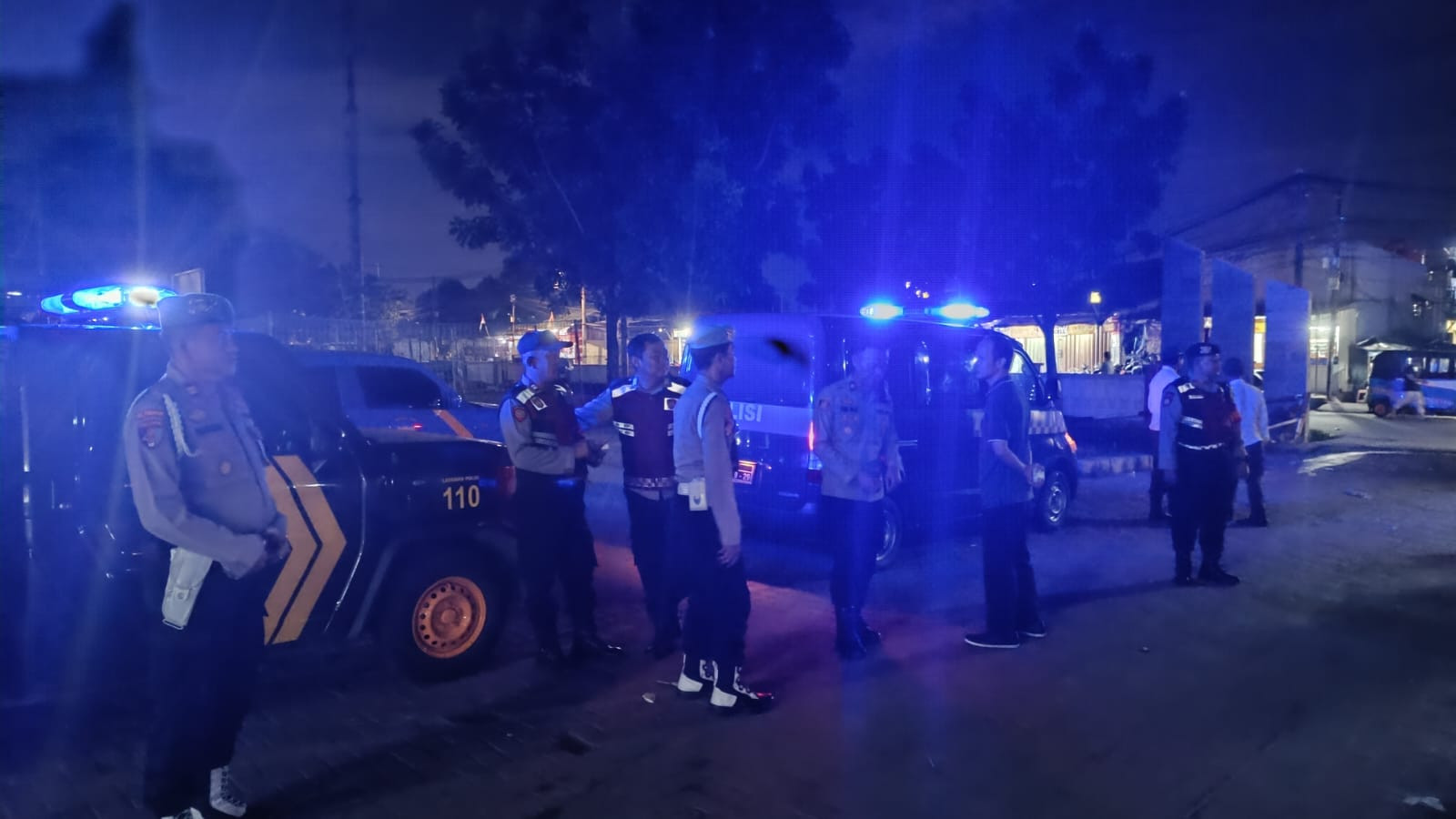 KRYD Polsek Metro Penjaringan, Patroli Malam Intensif Antisipasi Tawuran dan Kejahatan Jalanan