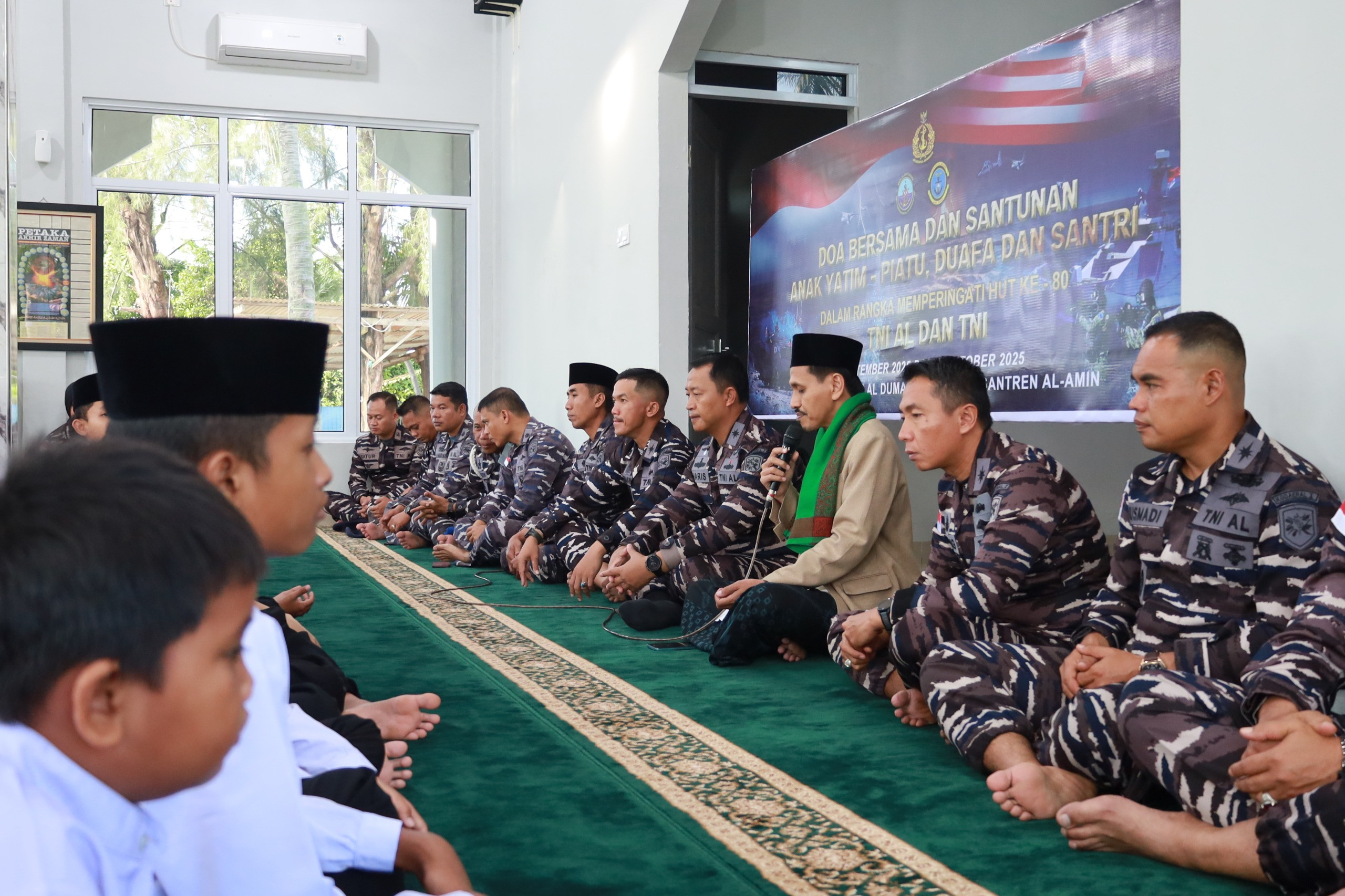 Pangkalan TNI Angkatan Laut Dumai, Gelar Bhakti Sosial dan Bhakti Kesehatan Sambut HUT Ke-80 TNI AL Tahun 2025